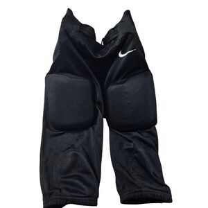 Nike Football Padded Girdle Pants Men's Large Black Compression Protective Gear